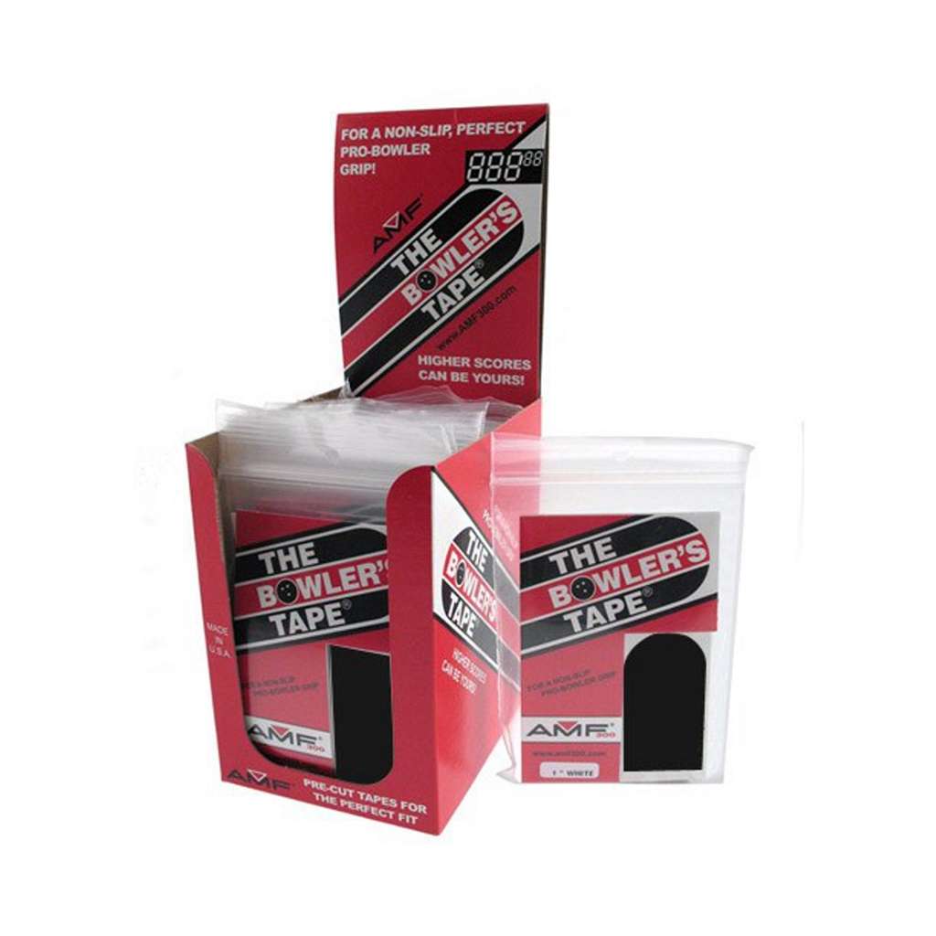 AMF Bowlers Tape Display 30 ct Box of 12 - 3/4" Black