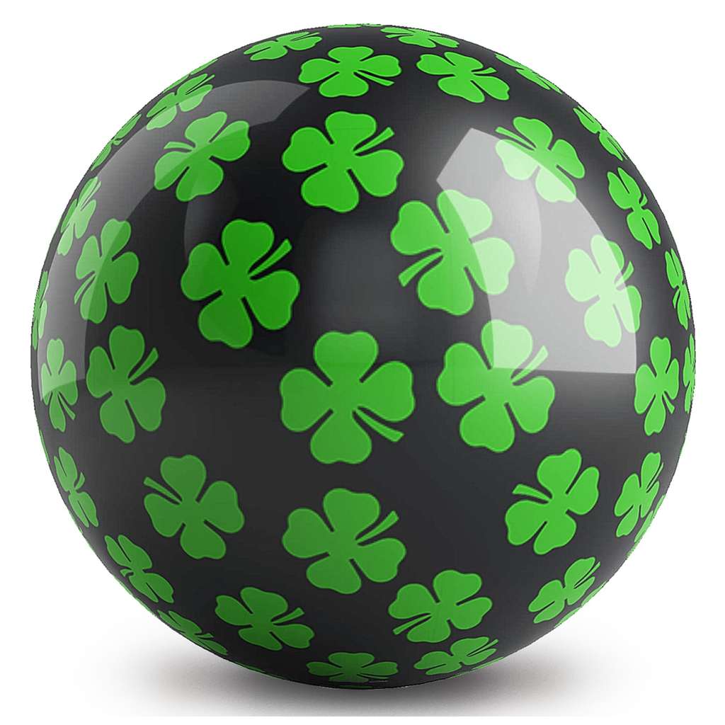 Patterns - Shamrocks Bowling Ball