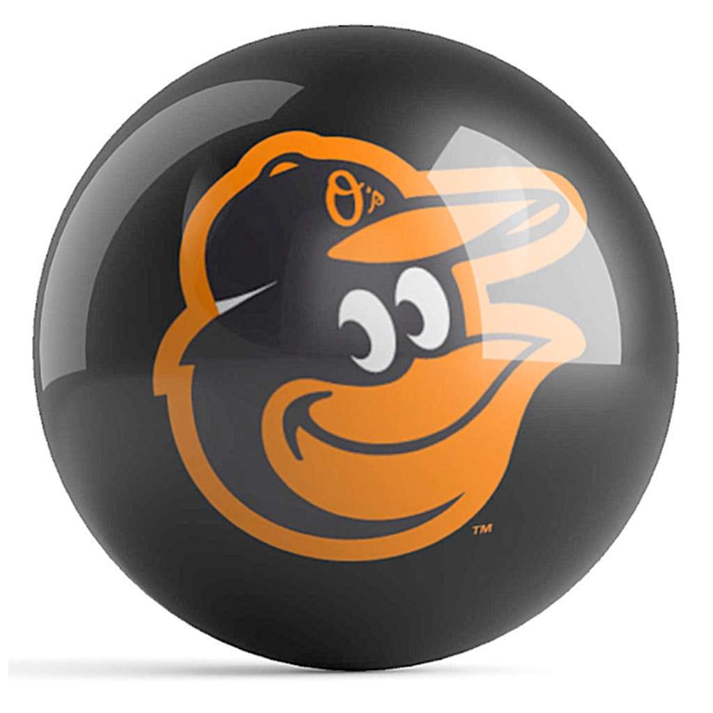 MLB Logo Bowling Ball - Baltimore Orioles