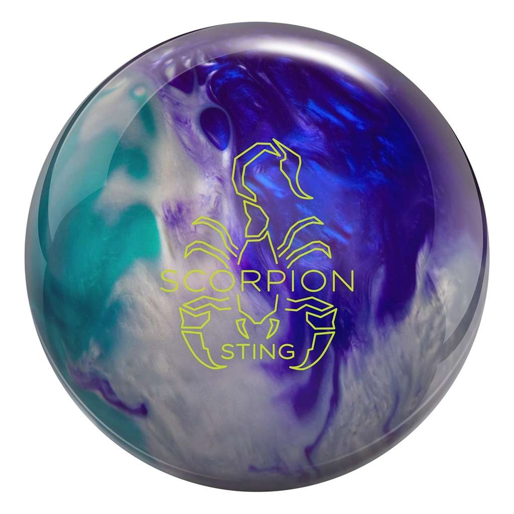 Hammer Scorpion Sting Bowling Ball - Teal/Silver/Purple