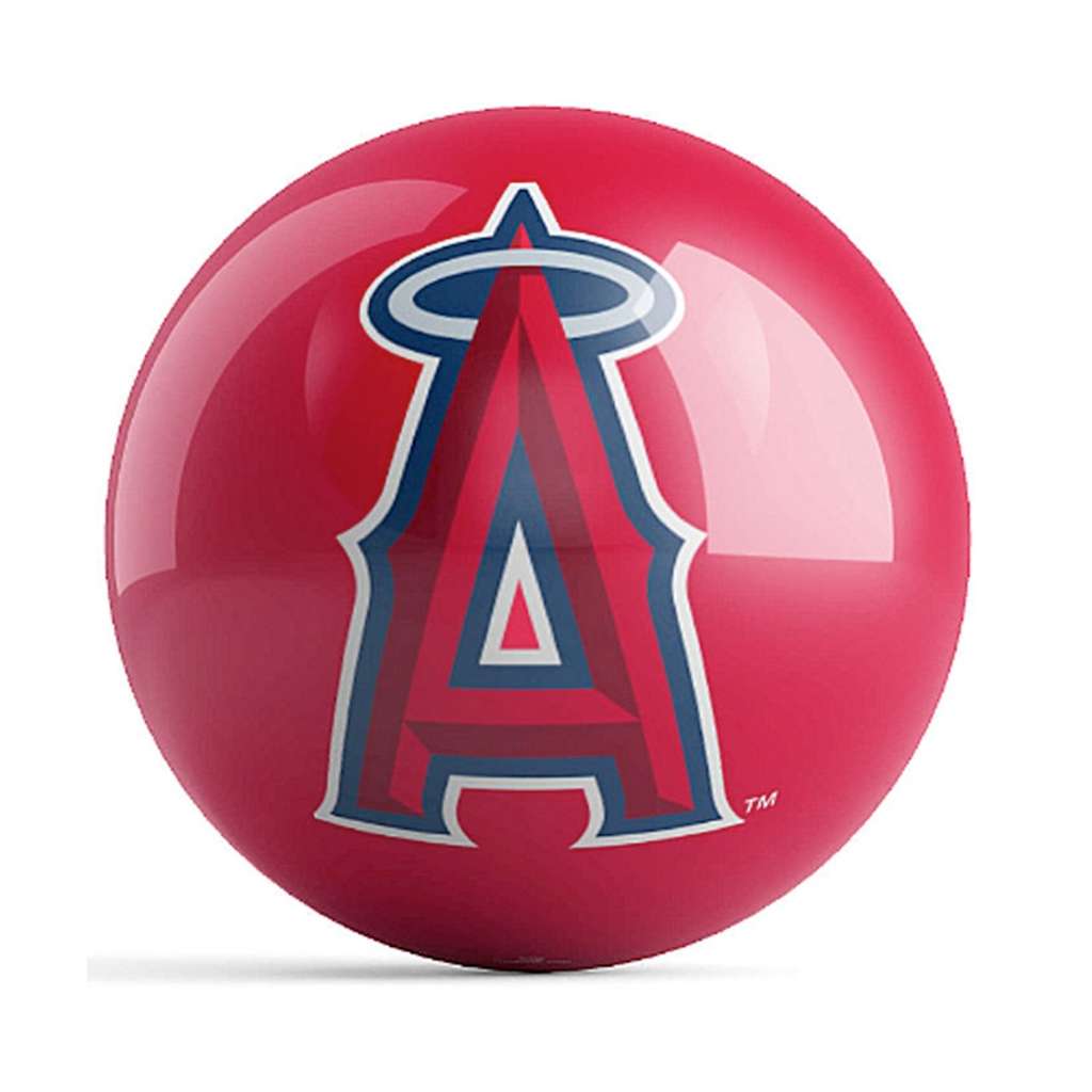 MLB Logo Bowling Ball - LA Angels of Anaheim