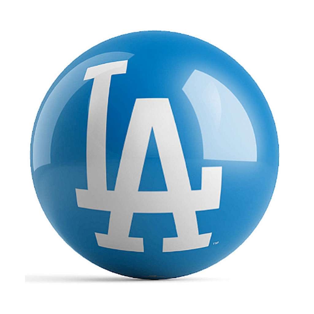 MLB Logo Bowling Ball - LA Dodgers