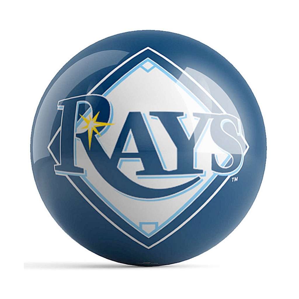 MLB Logo Bowling Ball - Tampa Bay Rays