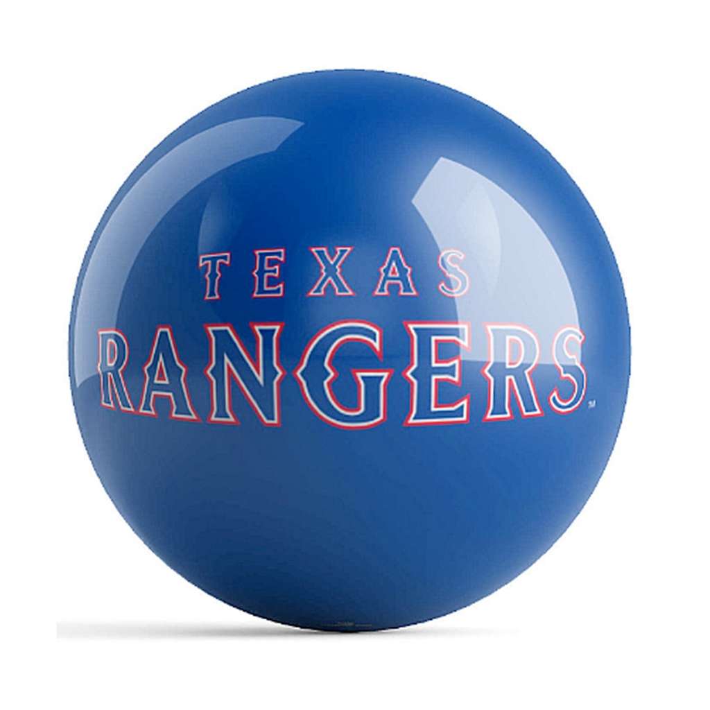 MLB Logo Bowling Ball - Texas Rangers