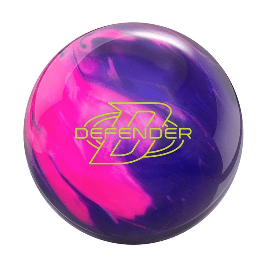 Brunswick Defender Hybrid Bowling Ball - Pink/Purple