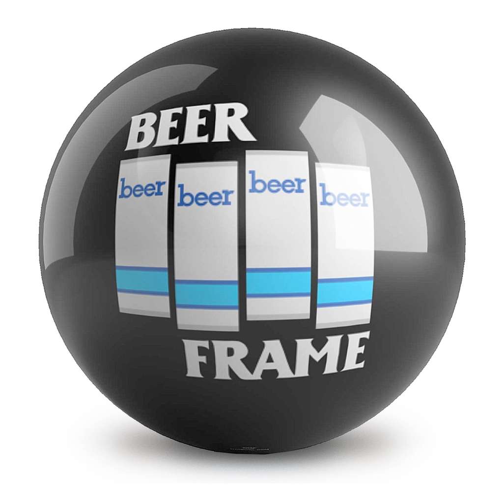 Dave Savage Beer Frame Bowling Ball