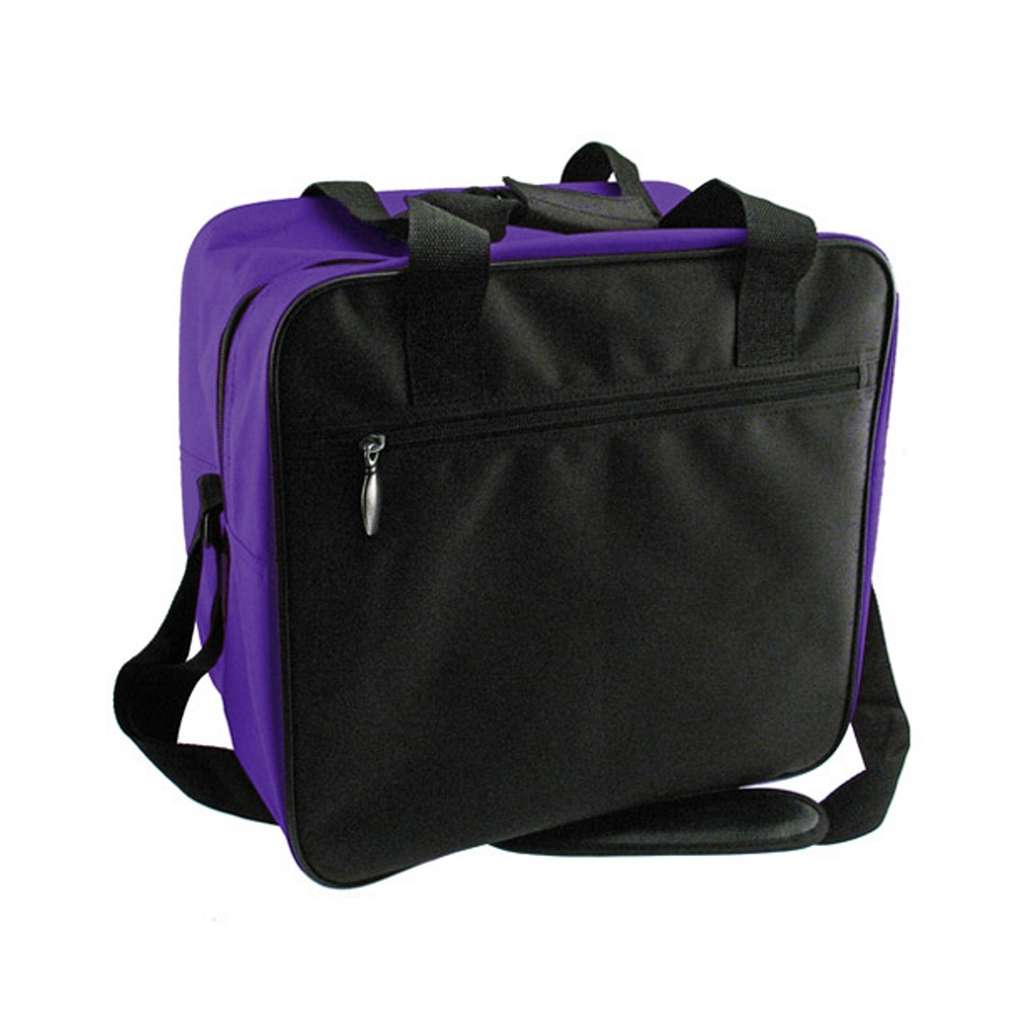 Classic Single Bowling Bag - Black/Purple