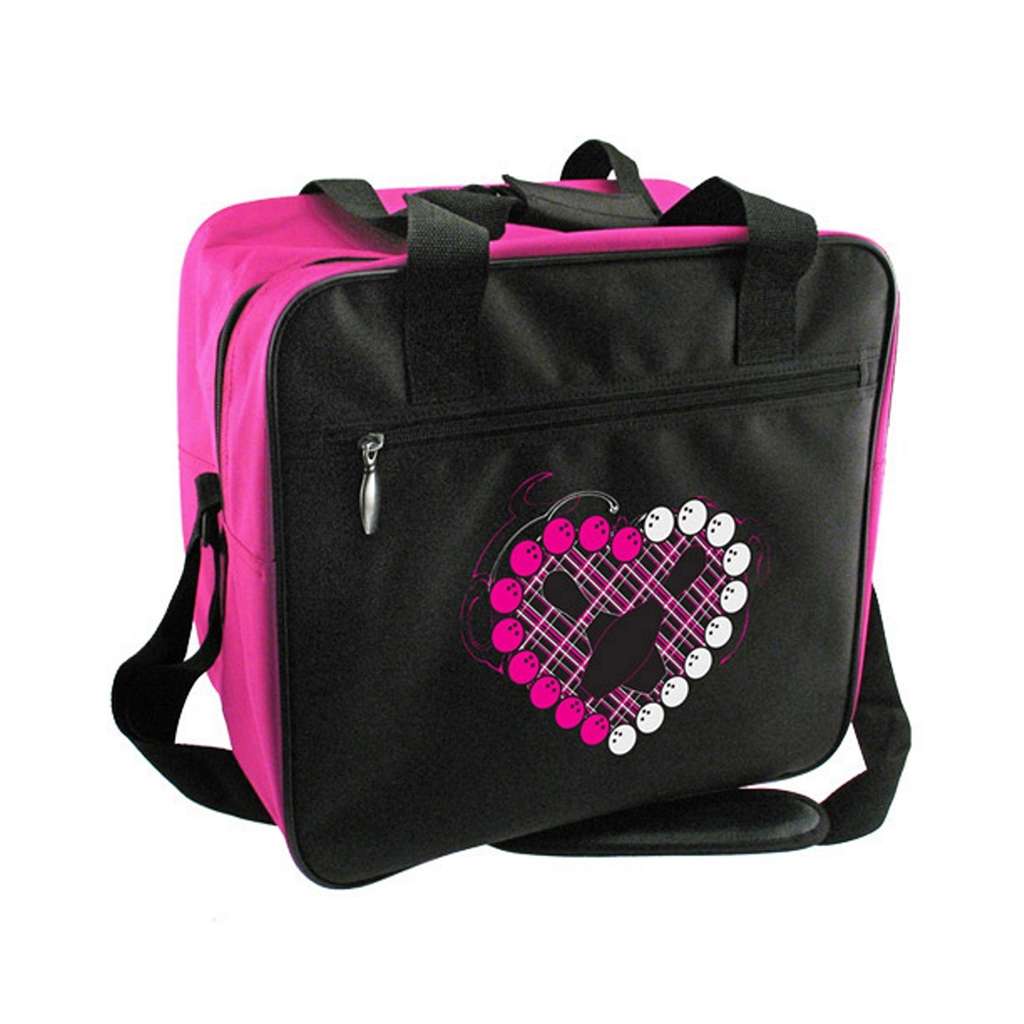 Classic Single Heart Logo Bowling Bag