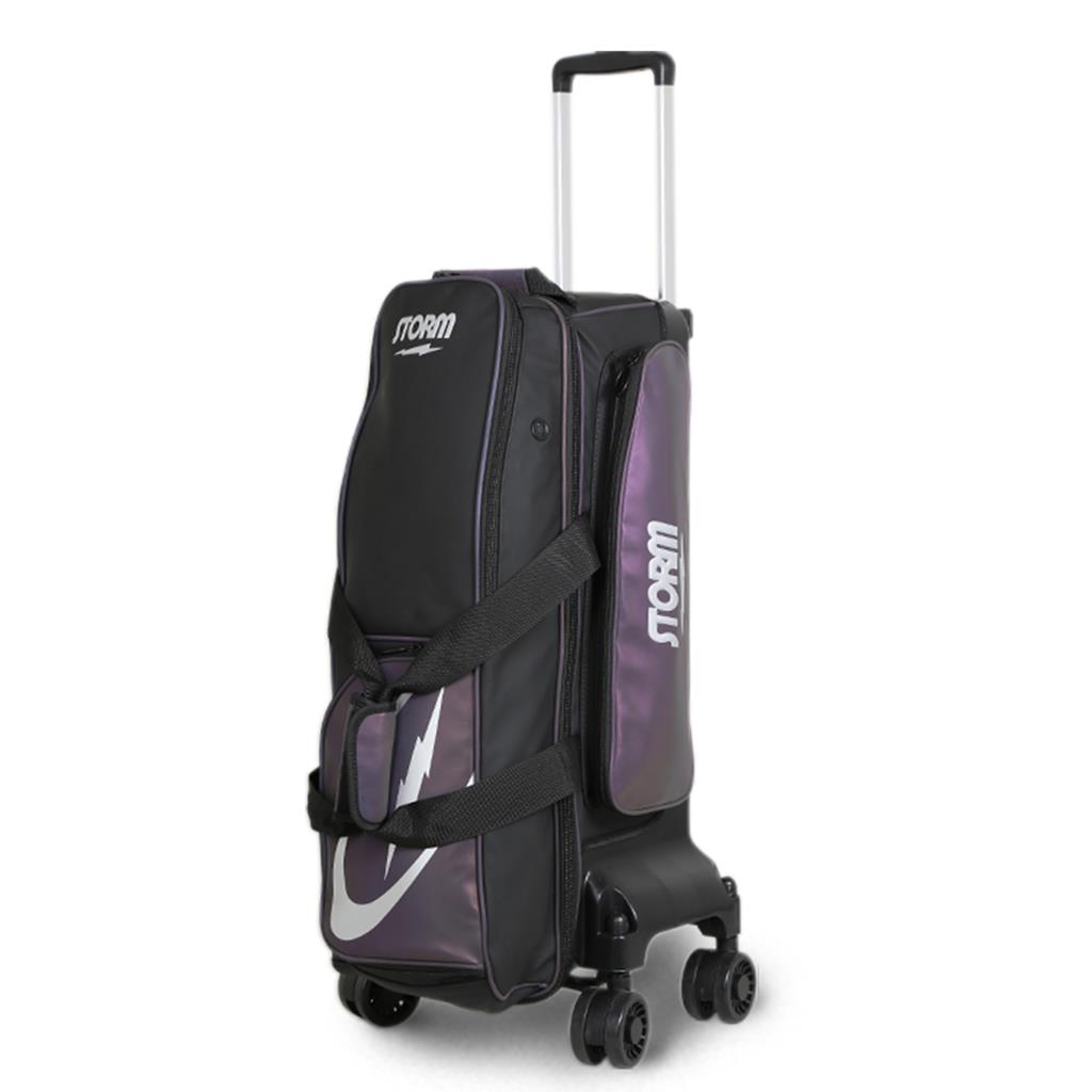 Storm 3 Ball Rolling Thunder Signature Series Bowling Bag- Black/Opal