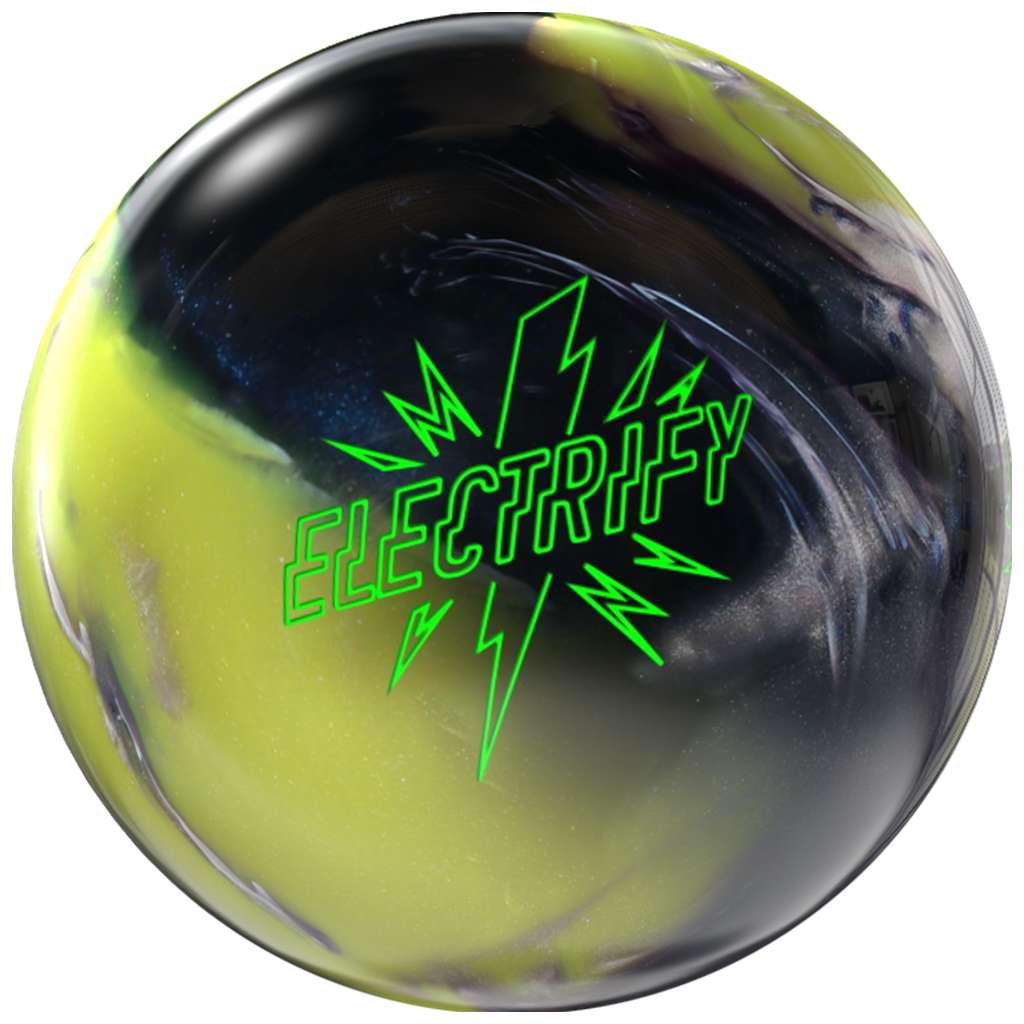 Storm Electrify B/S/Y Bowling Ball - Black/SIlver/Yellow