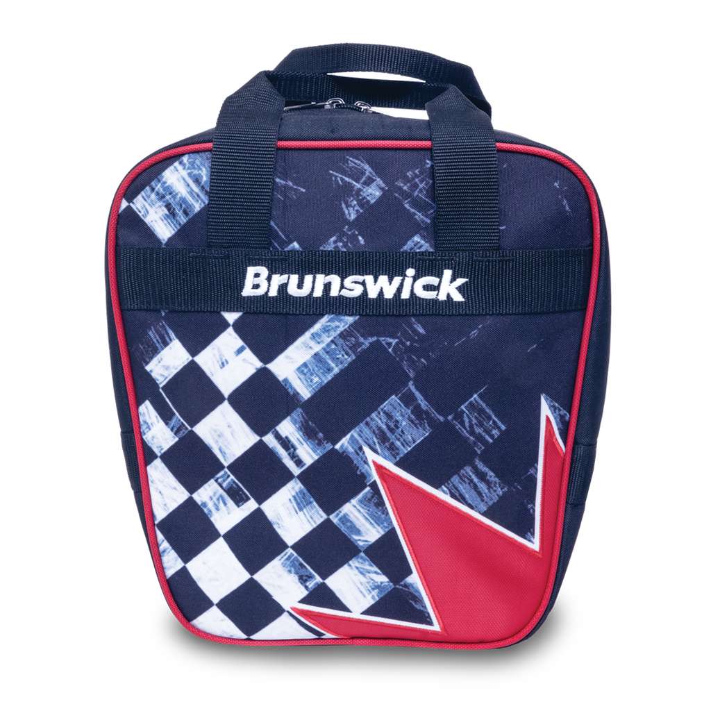 Brunswick Spark Single Tote Checkered Flag