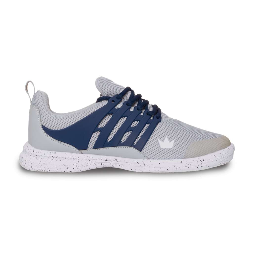 Brunswick Mens Avalanche Bowling Shoes - Grey/Navy