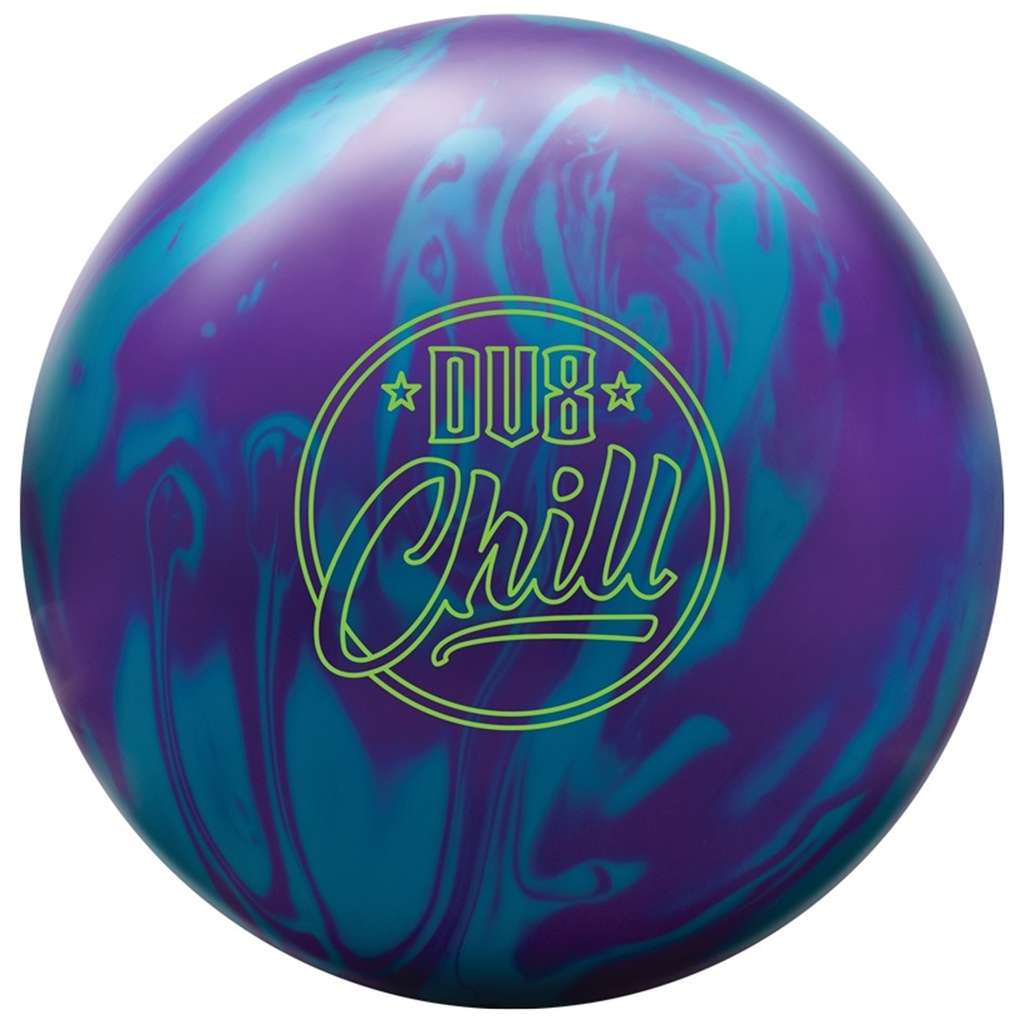 DV8 Chill Bowling Ball - Purple/ Light Blue
