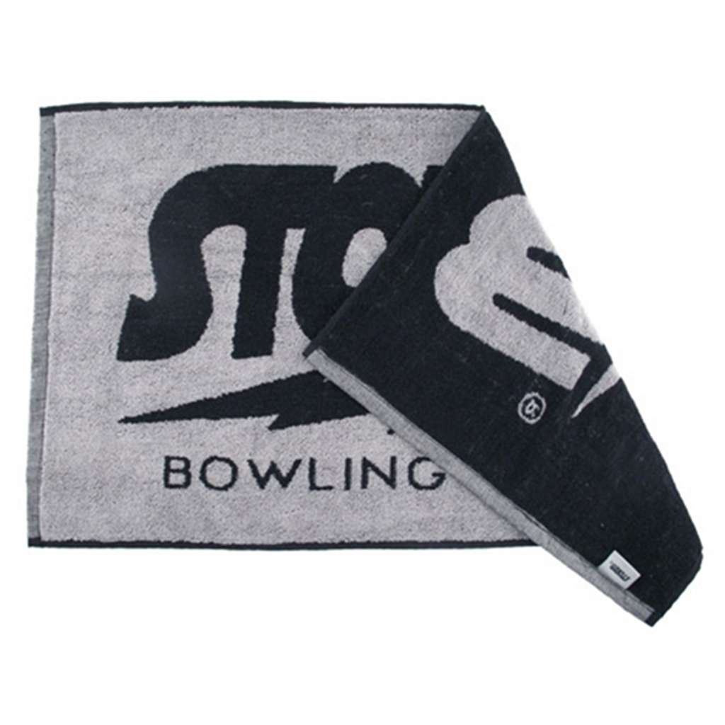 Storm Woven Towel- Grey/Black