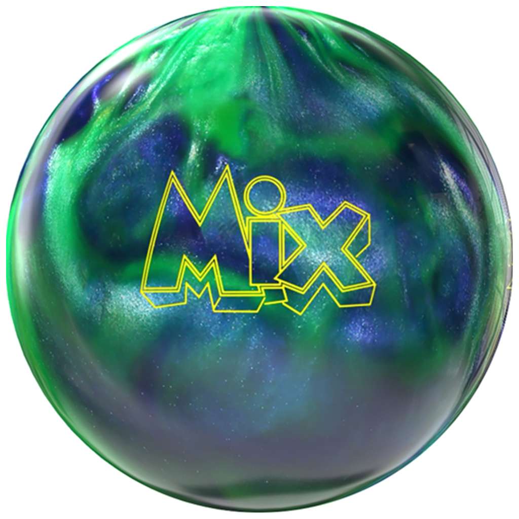 Storm Mix Bowling Ball- Lime/Royal/Custard