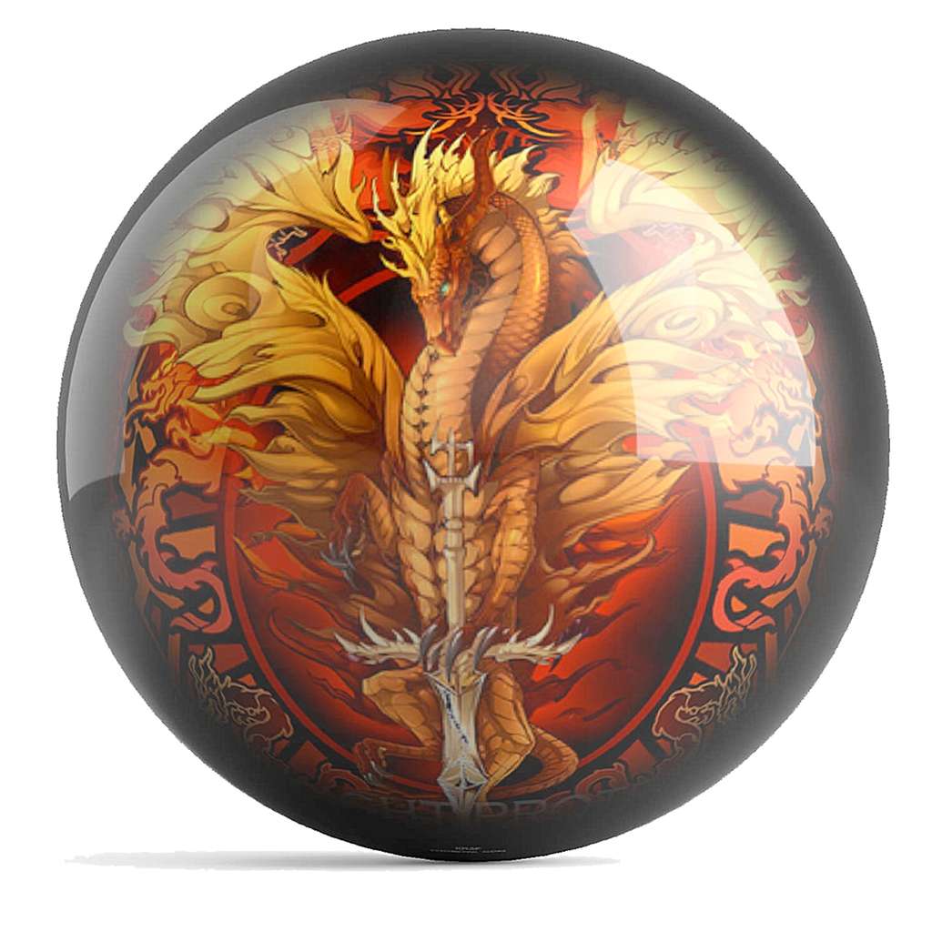 Ruth Thompson Flameblade Dragon Bowling Ball