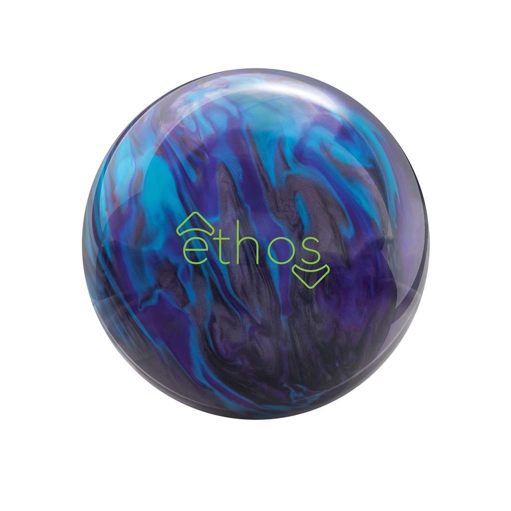 Brunswick Ethos Bowling Ball - Purple/Sky/Carbon