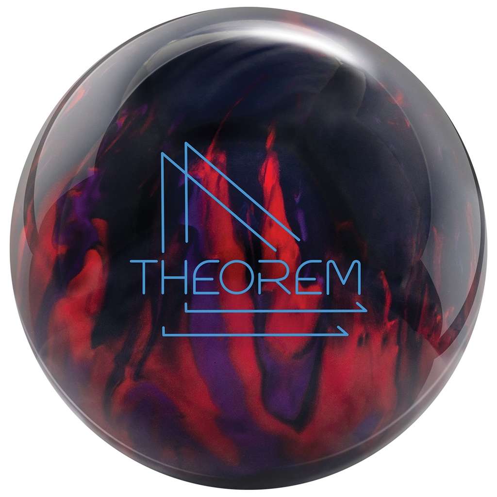 Track Theorem Bowling Ball - Black/Red/Violet