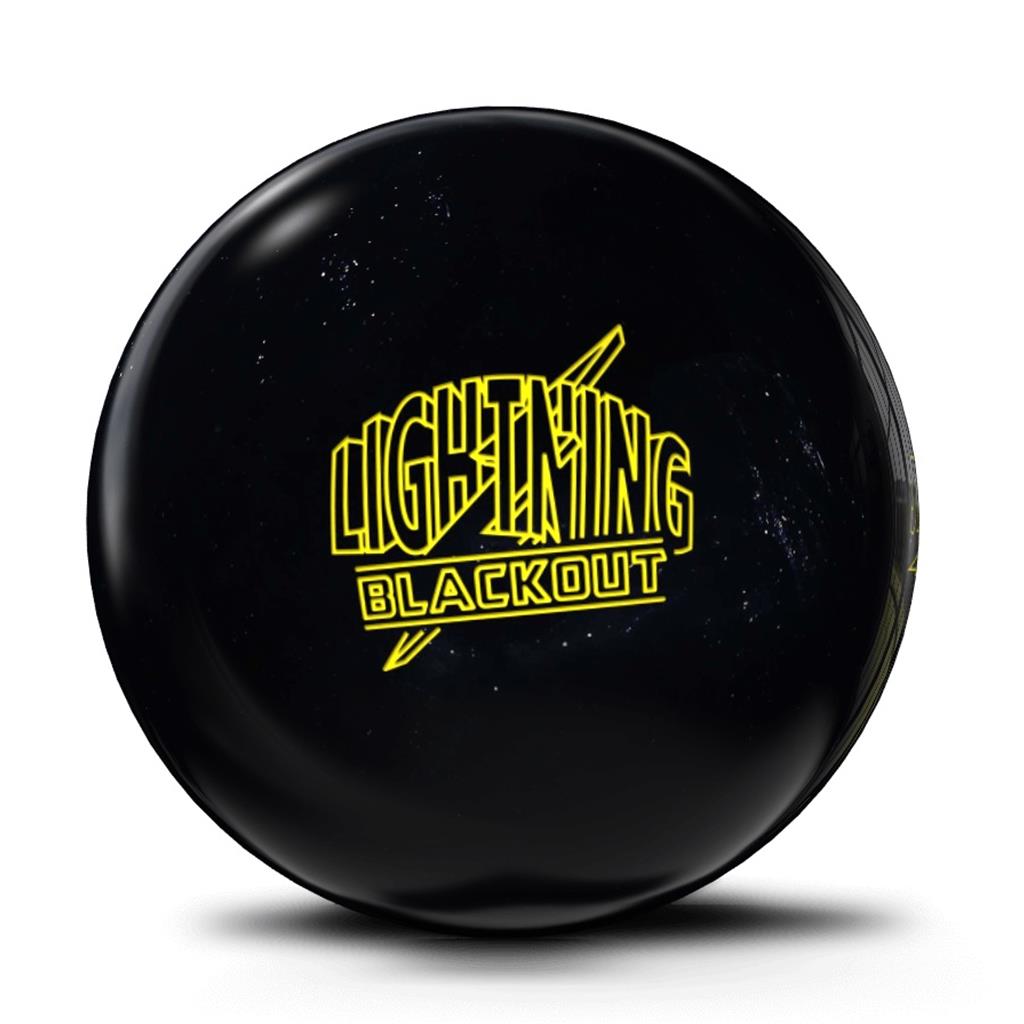 Storm Lightning Blackout Bowling Ball - Obsidian