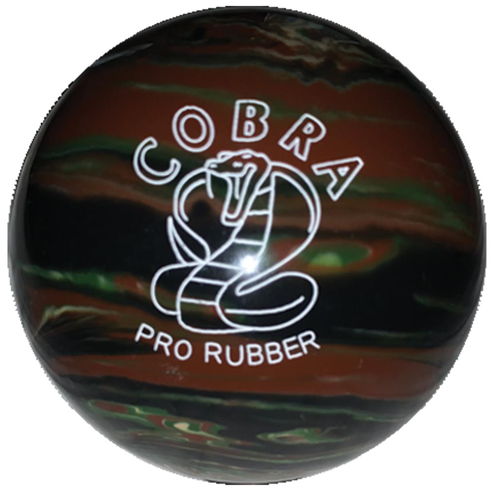 EPCO Duckpin Bowling Ball - Cobra Pro Rubber - Camouflage (5 inch- 3lbs. 12oz.) 1 Ball