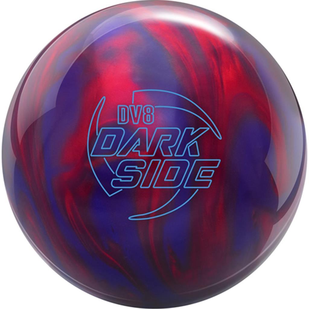 DV8 Professionally Drilled Dark Side Bowling Ball - Red/Purple