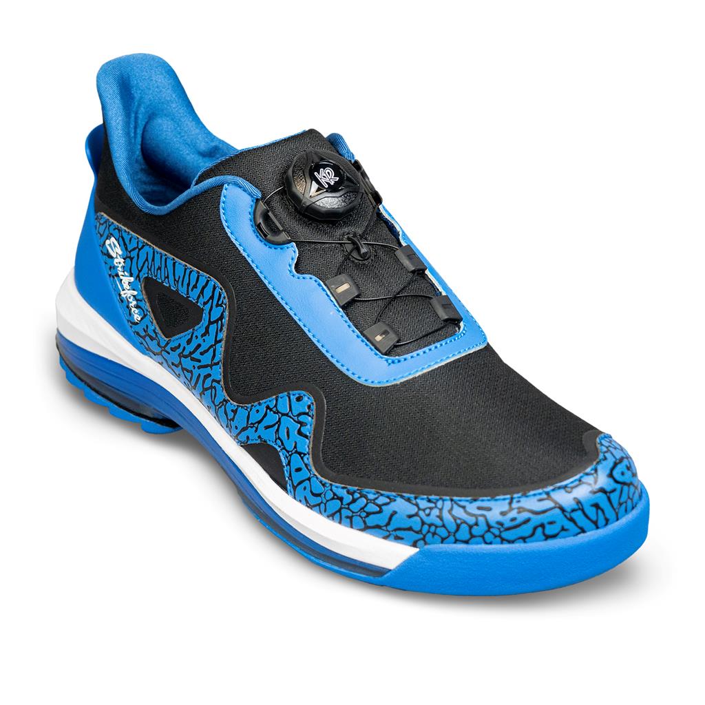 KR Strikeforce Mens TPC Gladiator Blue/Black Bowling Shoe - Right Hand 