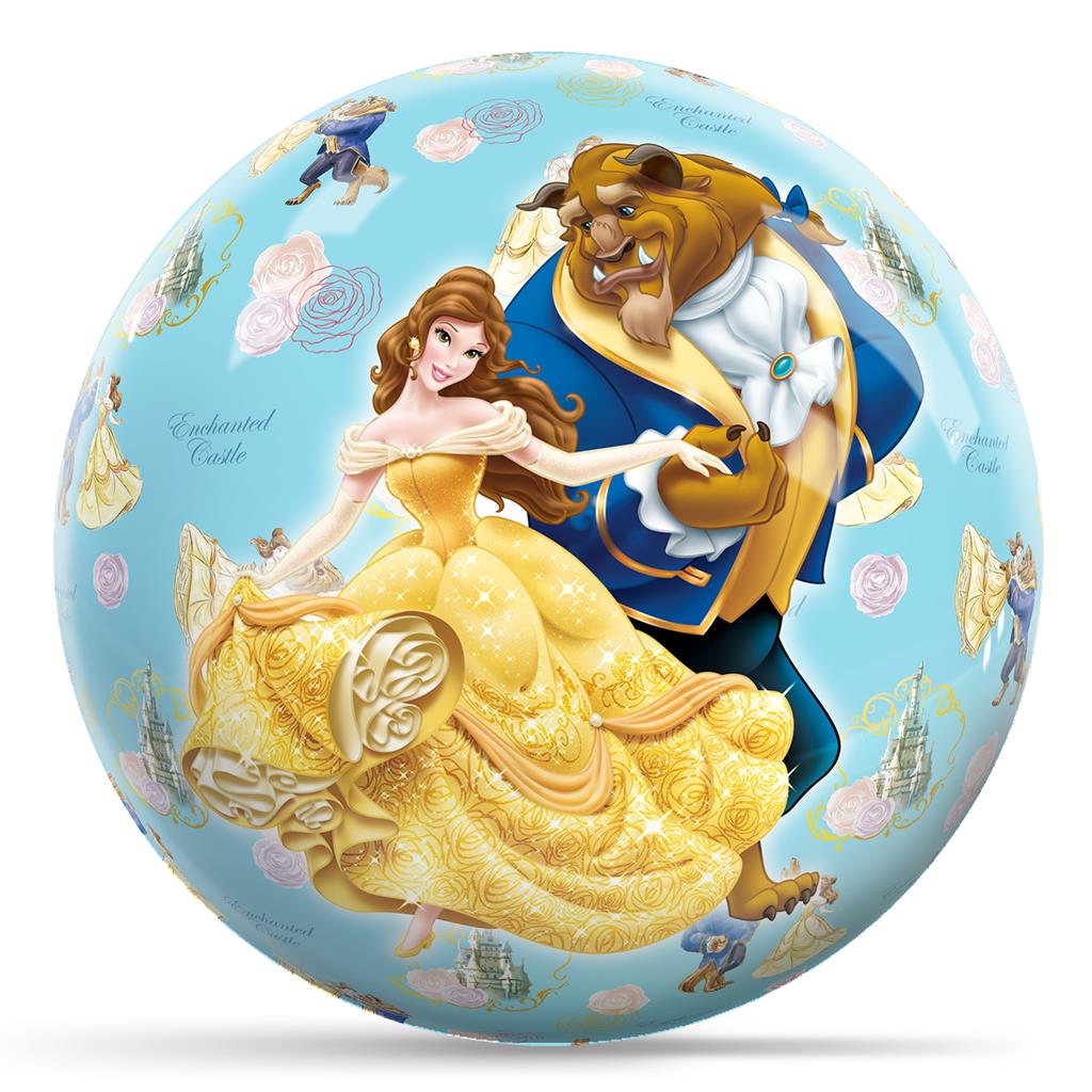 OTB Disney Beauty and the Beast Characters Undrilled Bowling Ball