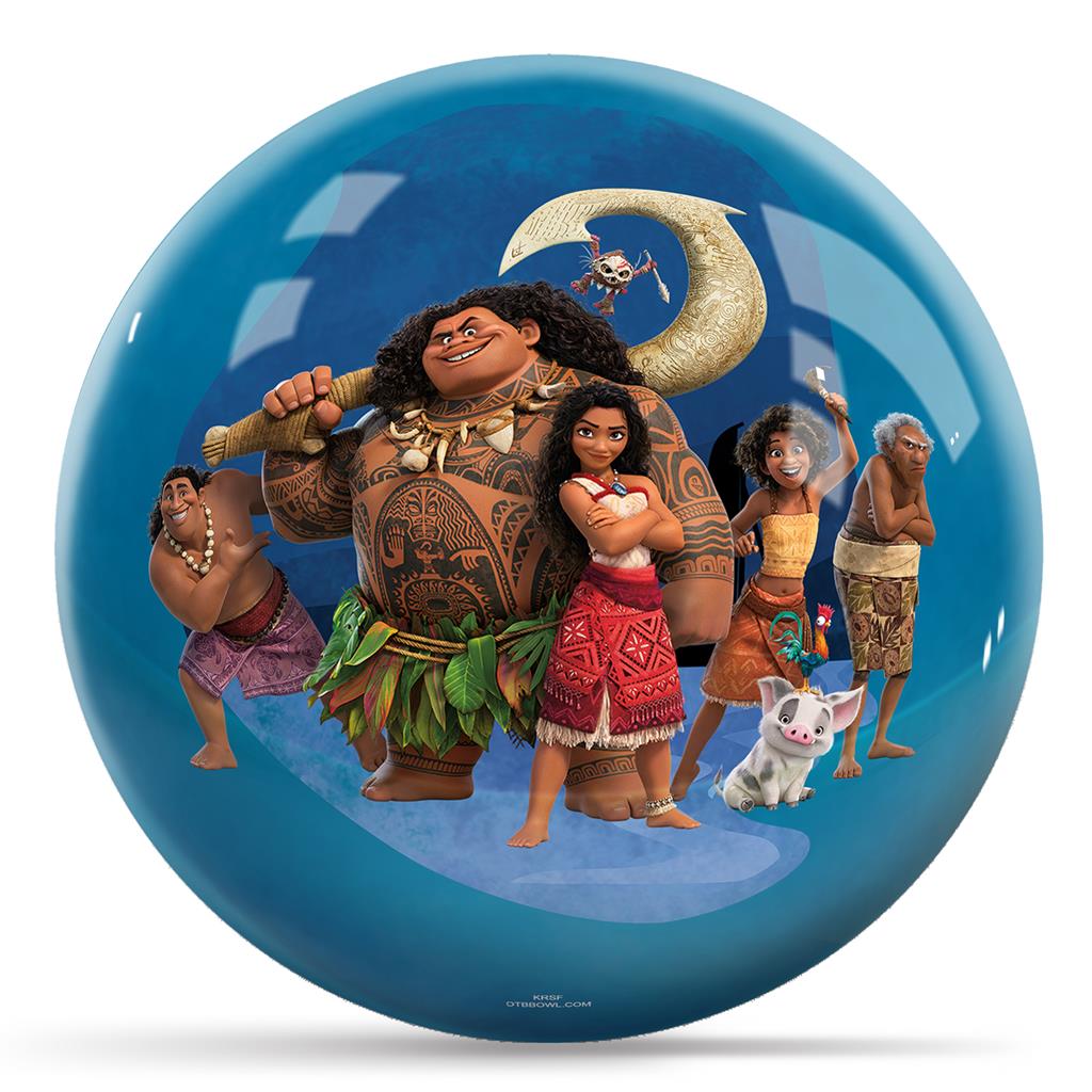 OTB Disney Moana 2 Characters Bowling Ball