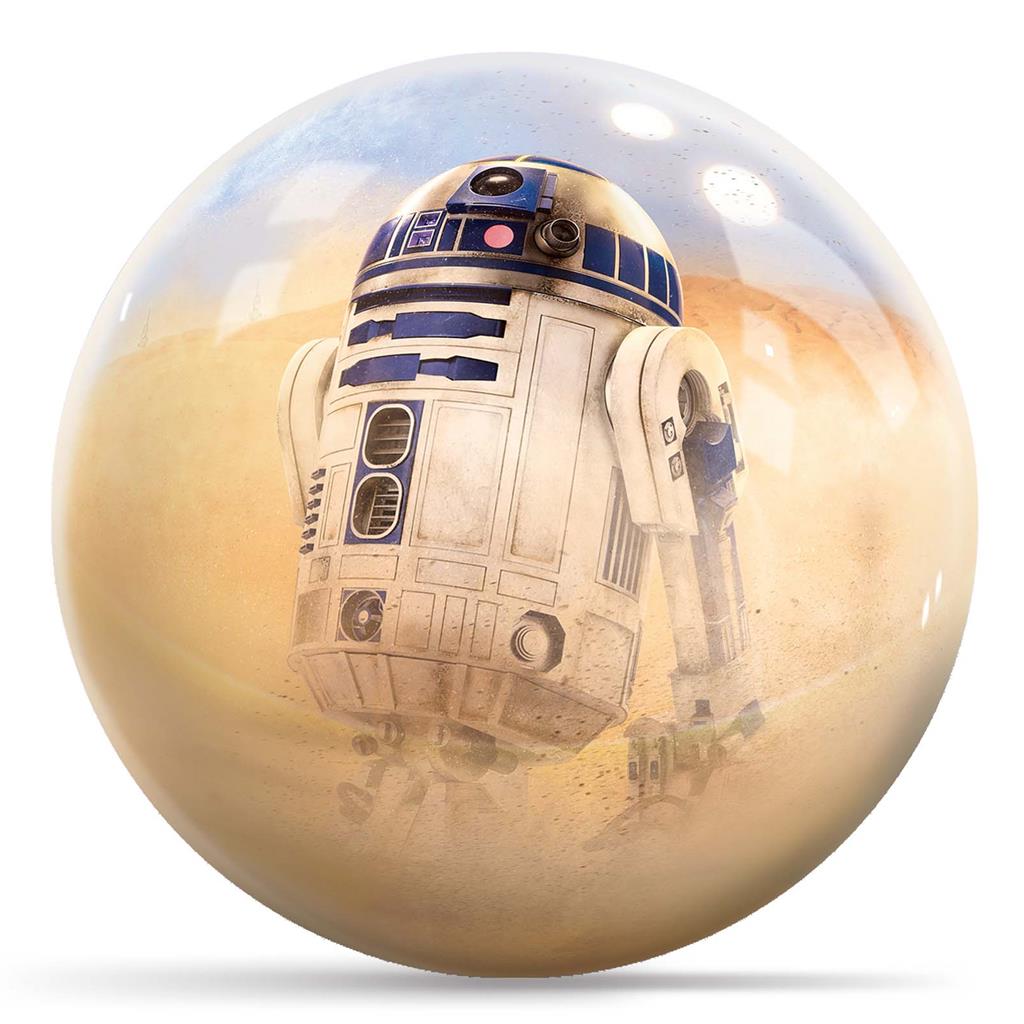 OTB Star Wars R2-D2 Desert Background Bowling Ball