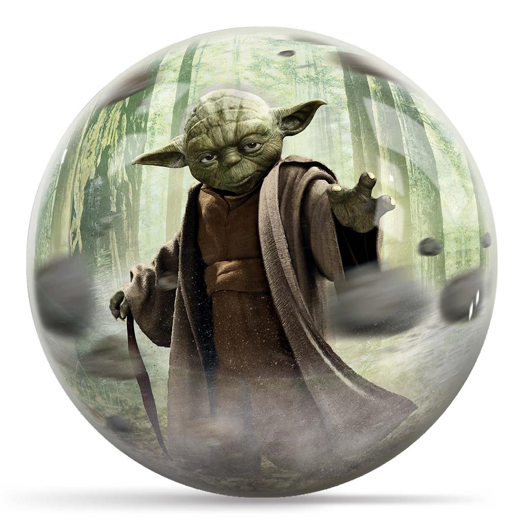 OTB Star Wars Yoda in Forest Bowling Ball