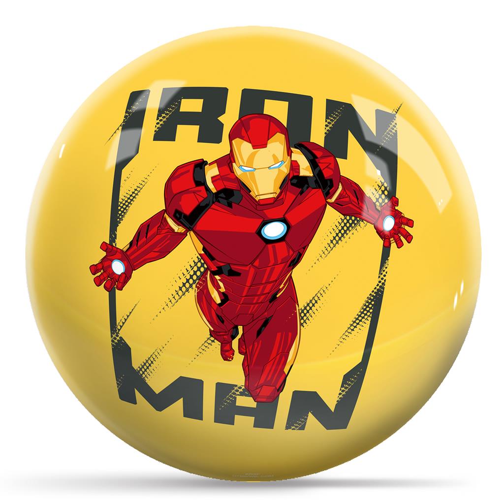 OTB Marvel Avenger Iron Man Bowling Ball
