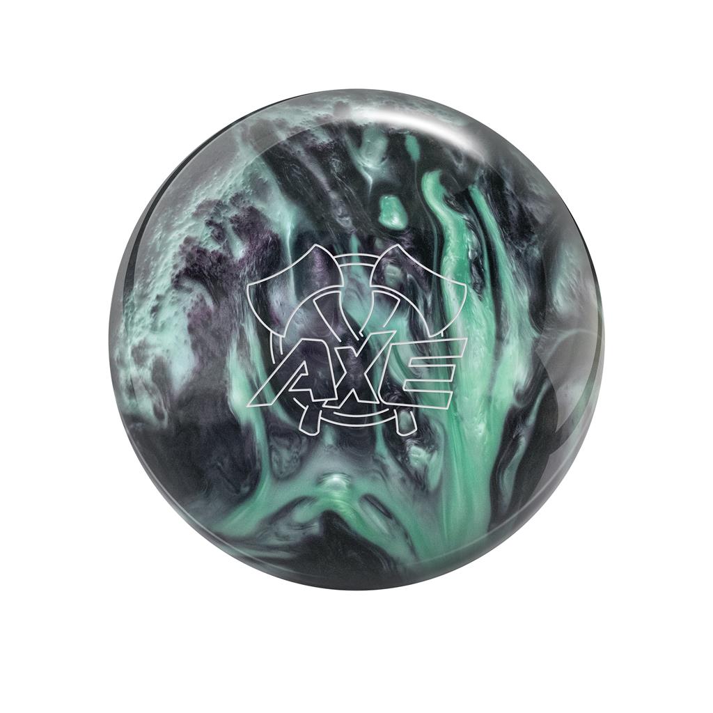 Hammer PRE-DRILLED Axe Bowling Ball - Green/Smoke 