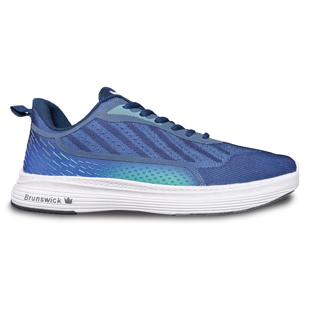 Brunswick Mens Prism Bowling Shoes - Blue