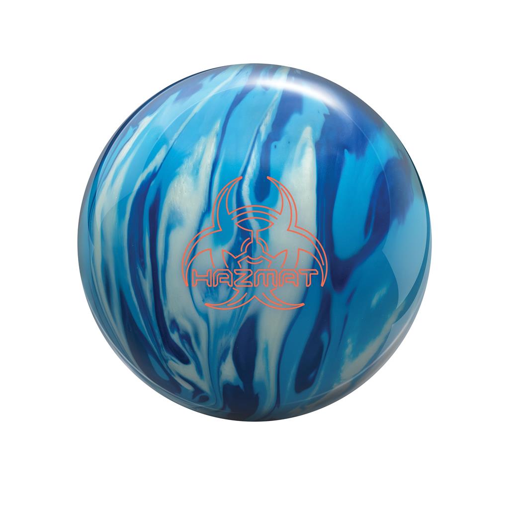 Hammer PRE-DRILLED Hazmat Pearl Bowling Ball - Blue/White/Cobalt