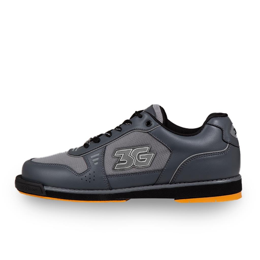 3G Men's Racer Mesh Right Hand Bowling Shoes - Grey