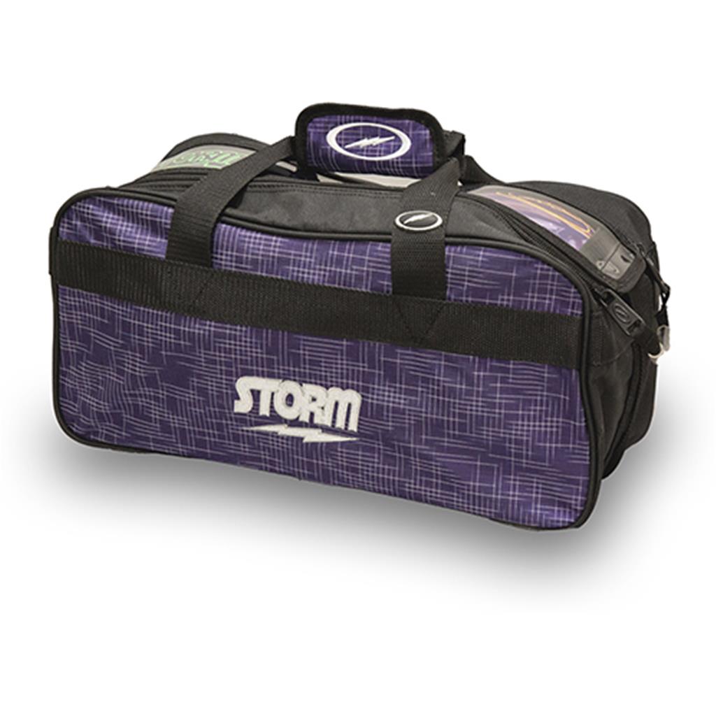 Storm 2 Ball Tote - Abstract Purple/Black 