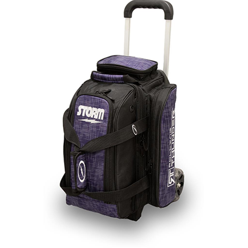 Storm 2 Ball Rolling Thunder Bowling Bag - Abstract Purple/Black