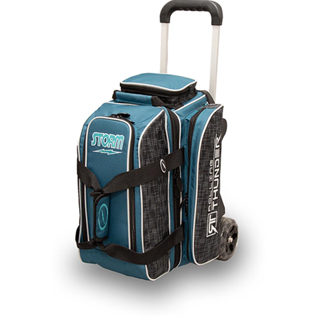 Storm 2 Ball Rolling Thunder Bowling Bag - Steel Blue/Black