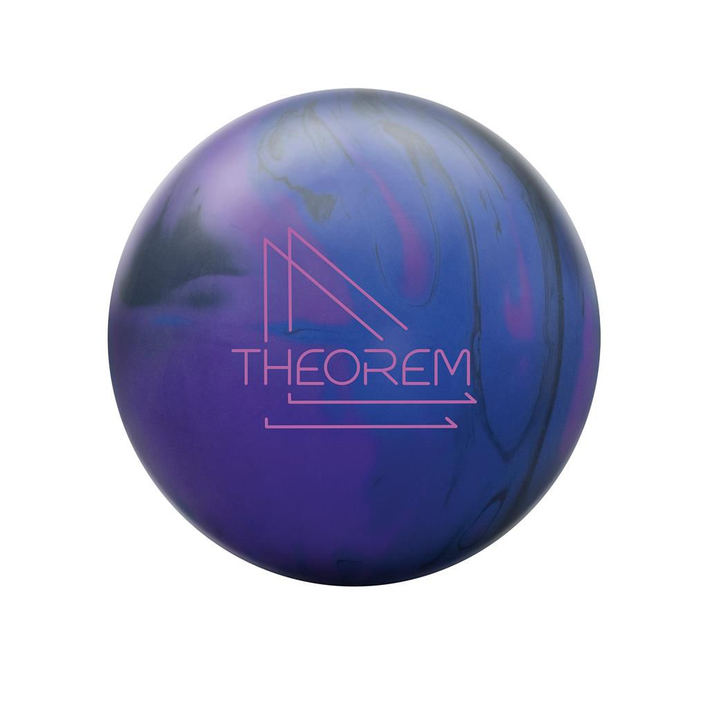 Track Professionally Drilled Theorem Solid Bowling Ball (This item includes a free Bowlerstore Rubber Shammy- Colors will vary for the shammy)