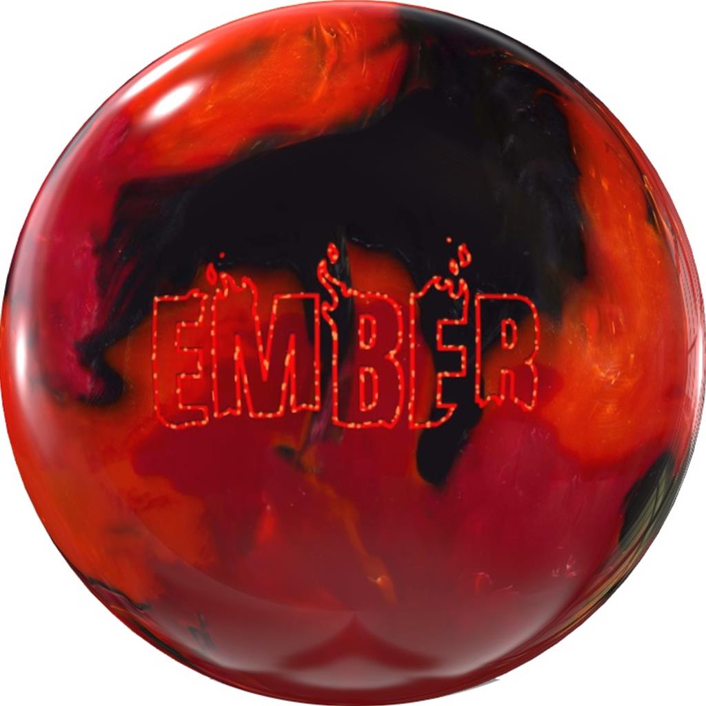 900 Global Ember Bowling Ball - Red/Orange/Charcoal