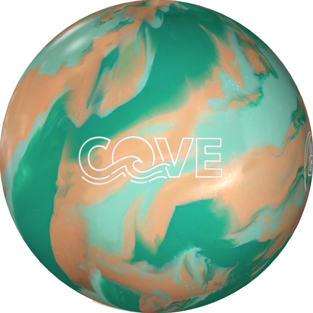 900 Global PRE-DRILLED Cove Bowling Ball -  Blue/Sand/Teal(This item includes a free Bowlerstore Rubber Shammy- Colors will vary for the shammy)