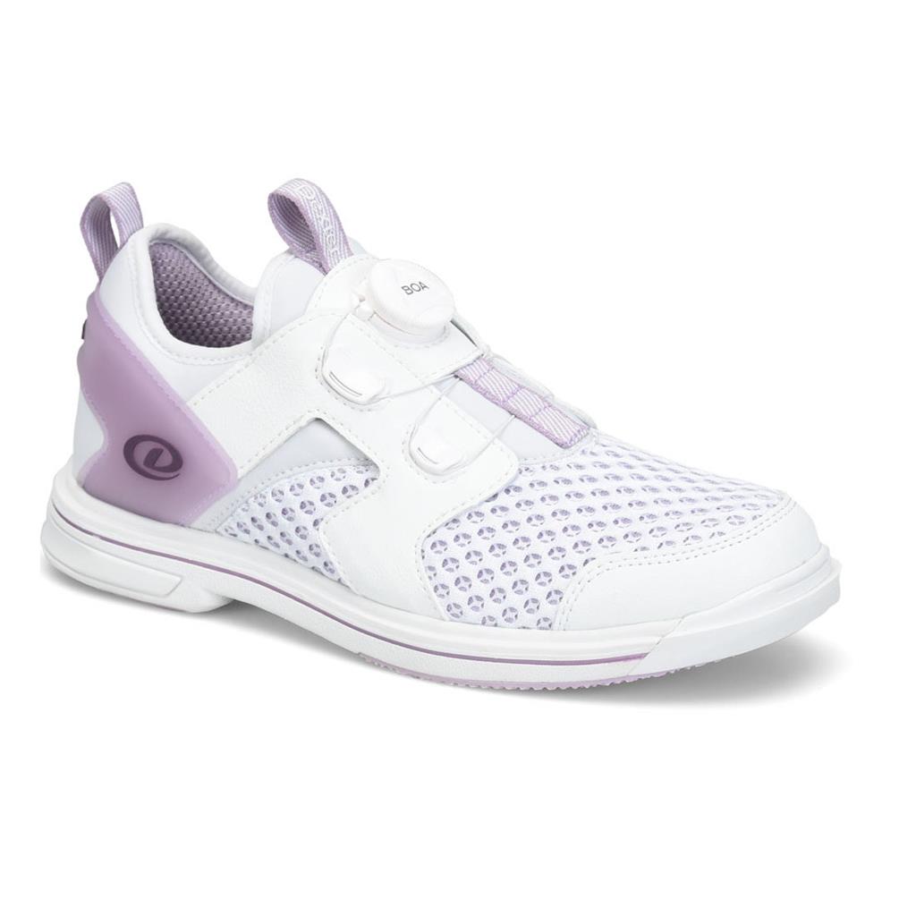 Dexter Women's Pro BOA Bowling Shoes - White/Lavender