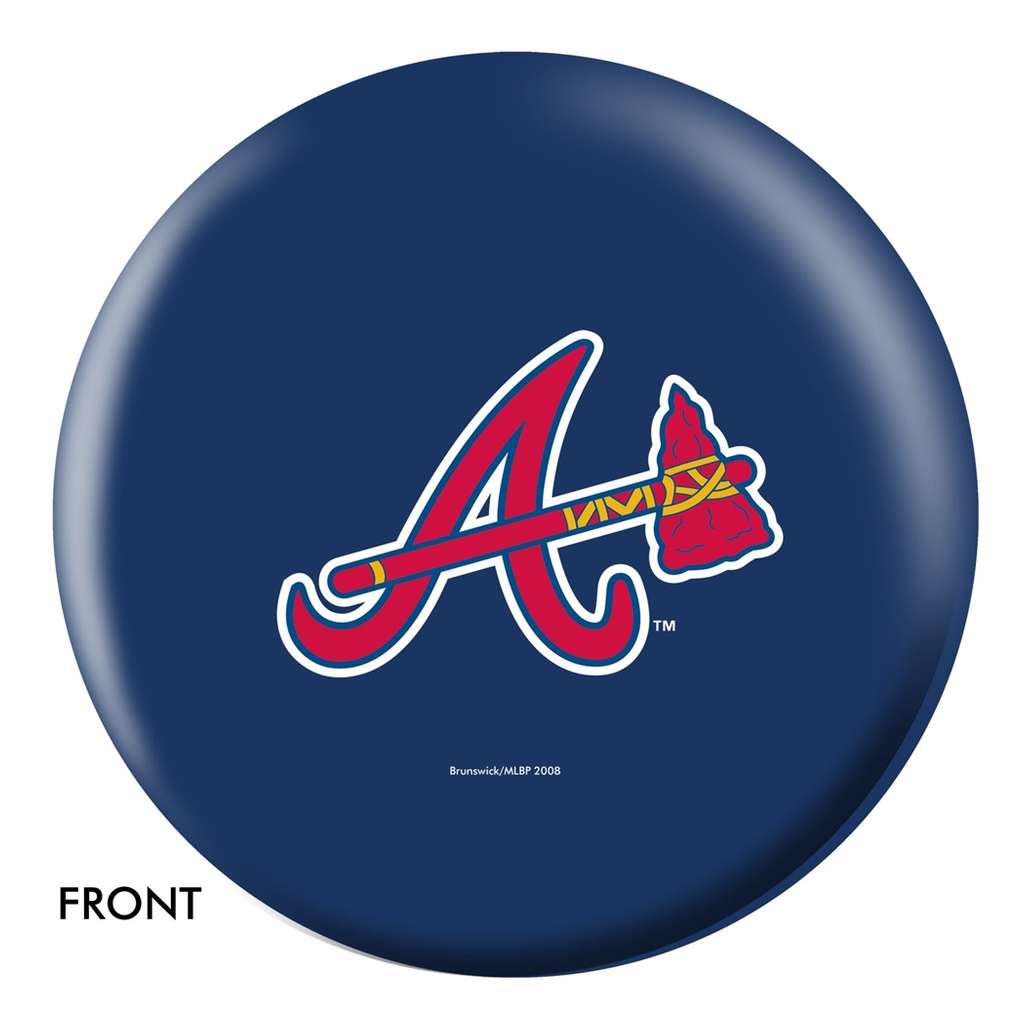 Atlanta Braves Logo Bowling Ball