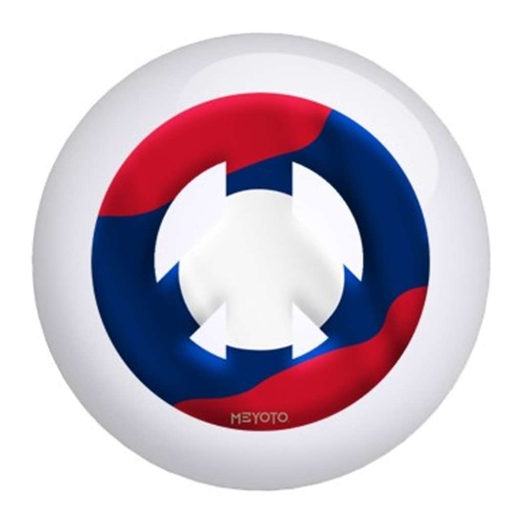 Laos Meyoto Flag Bowling Ball