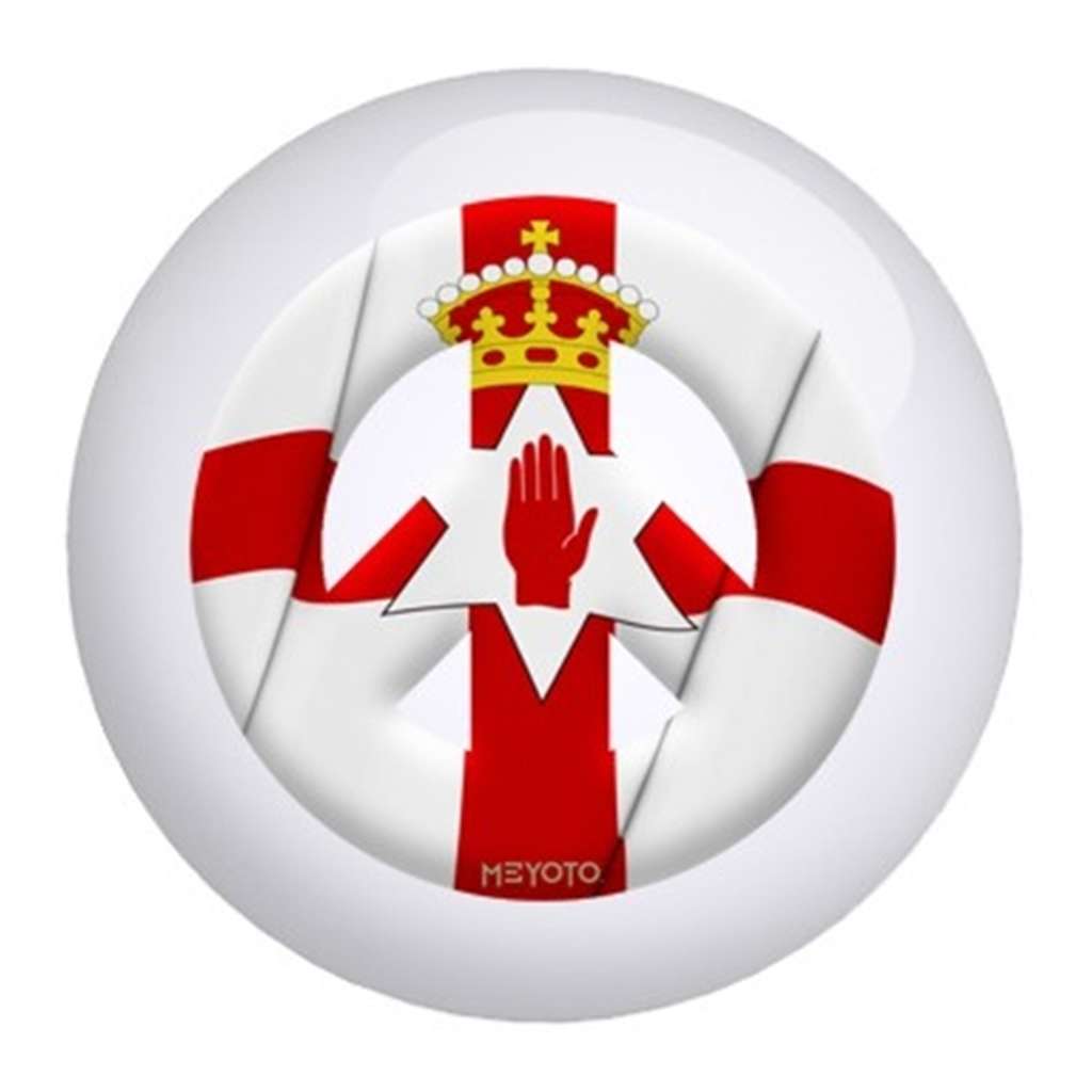 Northern Ireland Meyoto Flag Bowling Ball