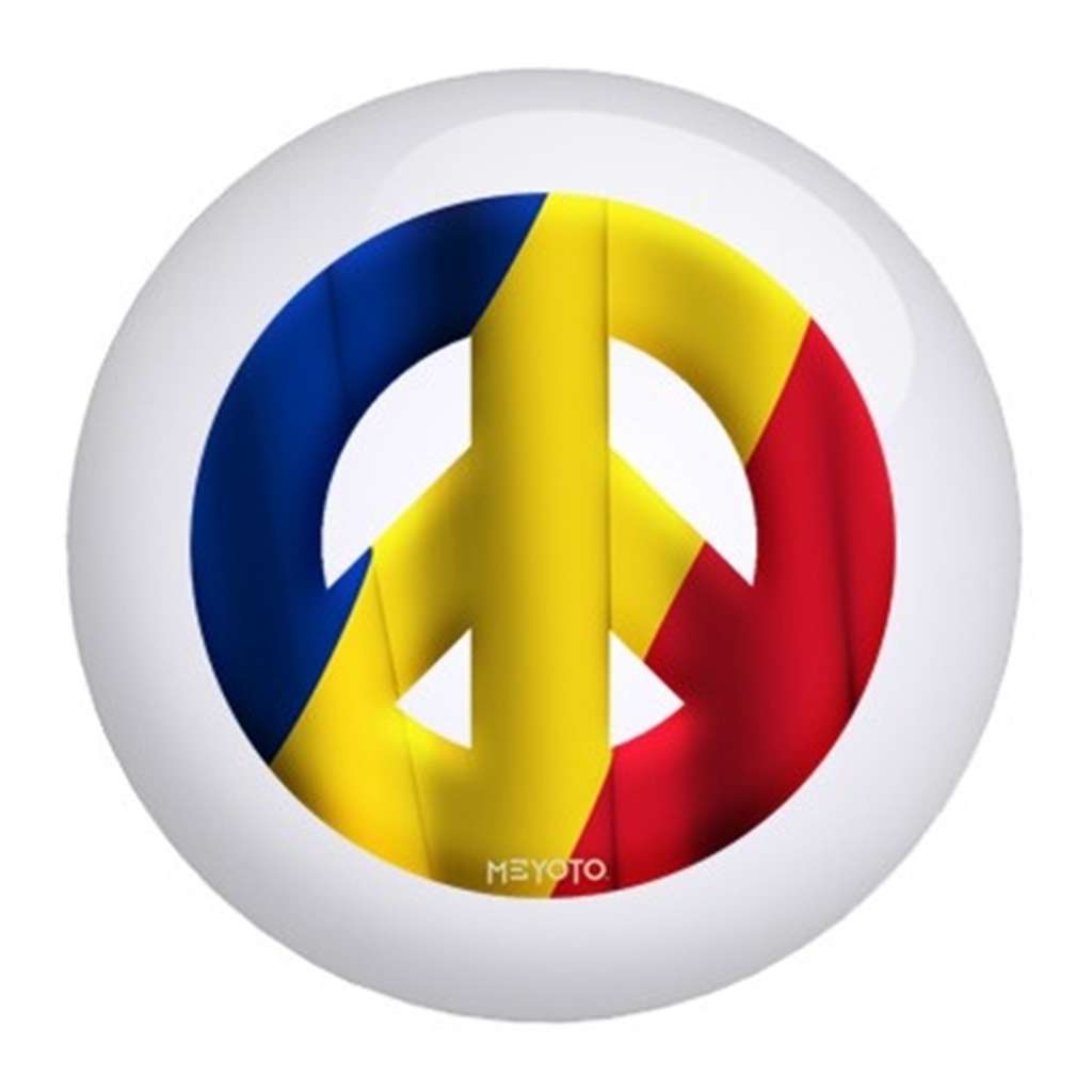 Romania Meyoto Flag Bowling Ball