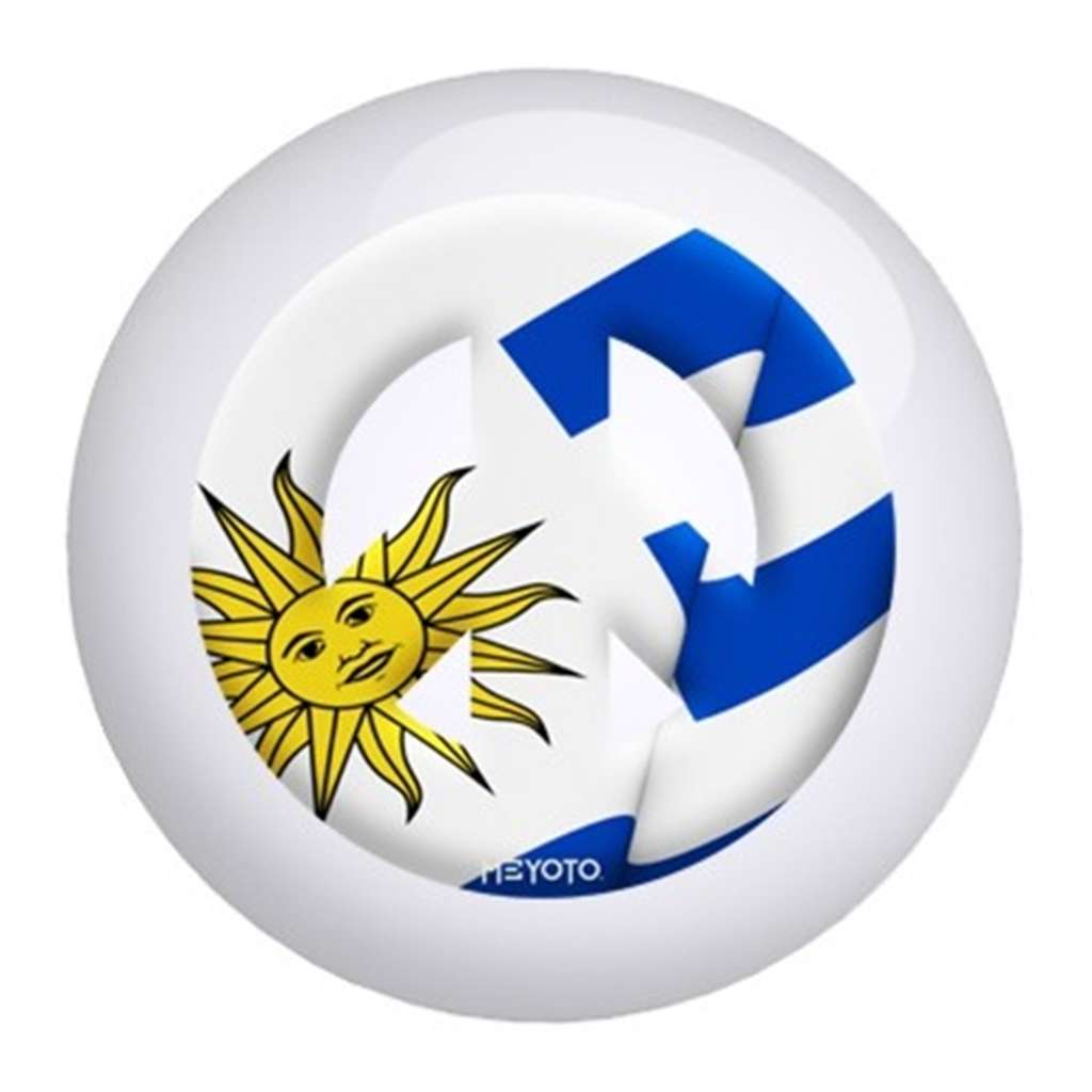 Uruguay Meyoto Flag Bowling Ball