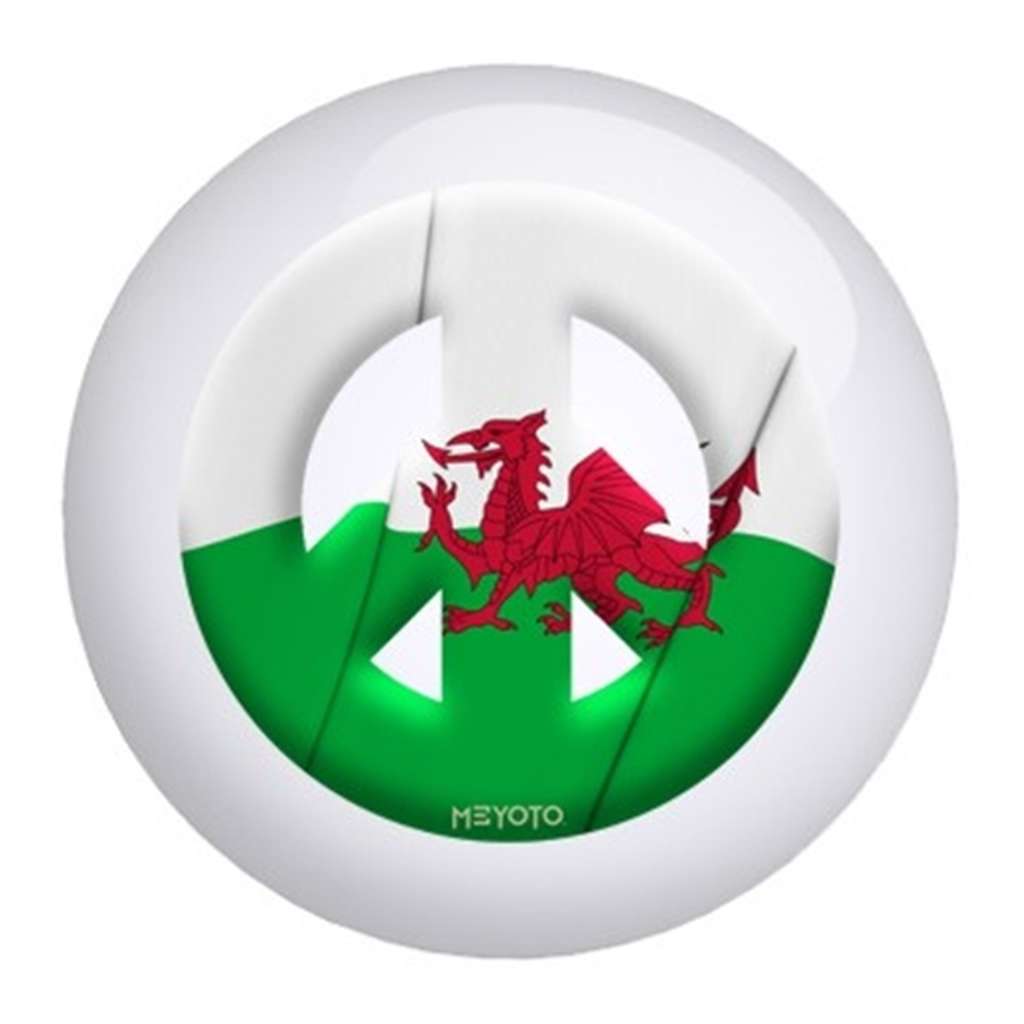 Wales Meyoto Flag Bowling Ball