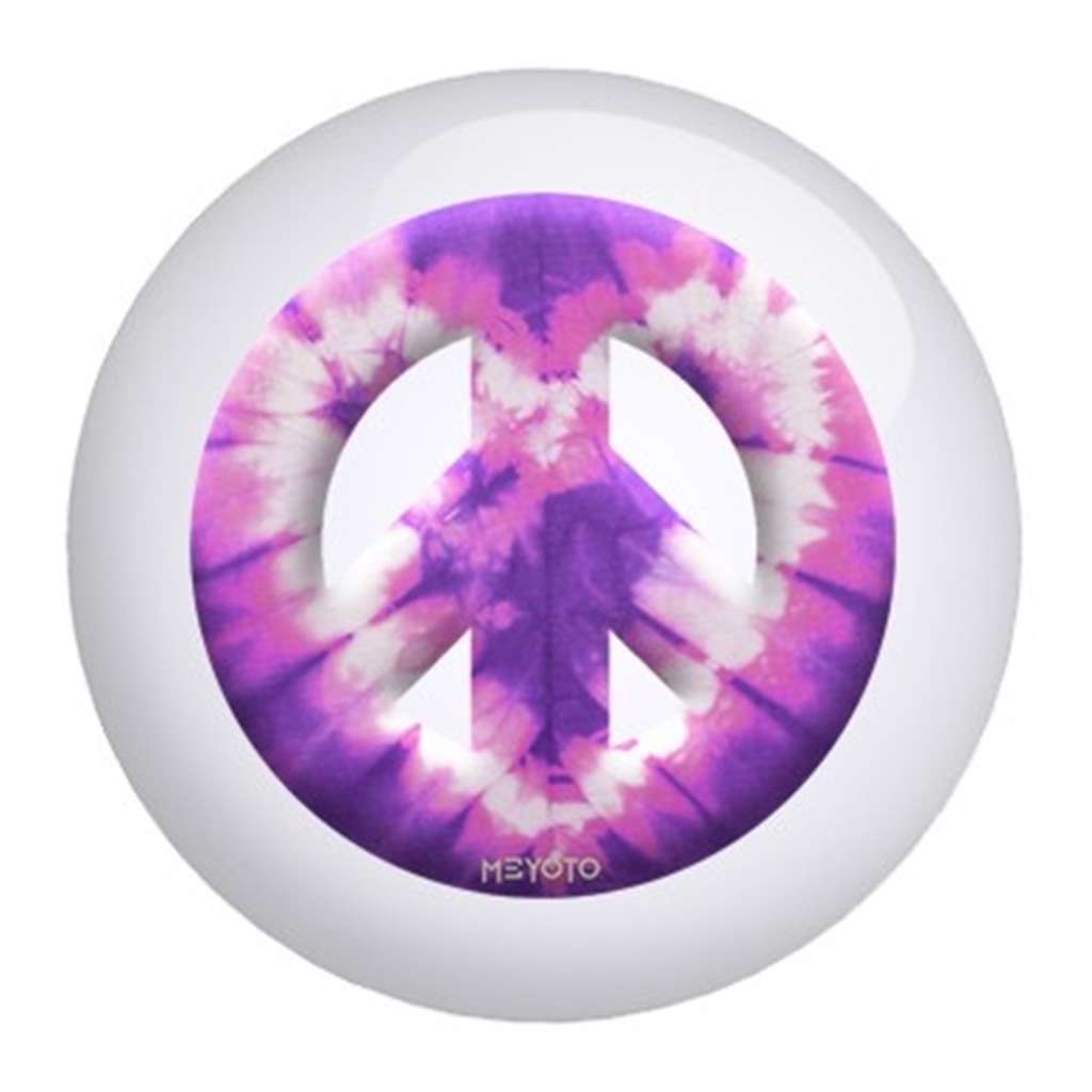 Purple Heart Tie Dye Meyoto Bowling Ball