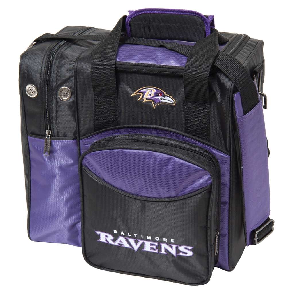 NFL Single Bowling Bag- Baltimore Ravens
